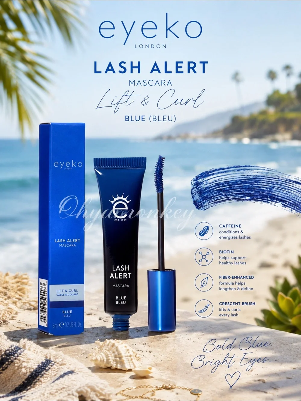 Eyeko Lash Alert Lift & Curl Mascara - Blue
